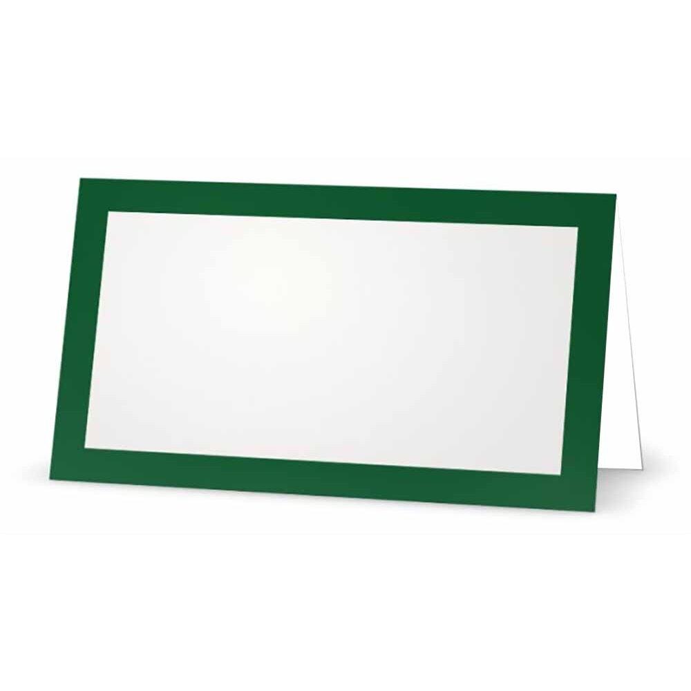 Green Place Cards for Wedding and Party Events
